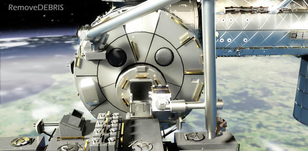 Space harpoon RemoveDEBRIS Space harpoon RemoveDEBRIS