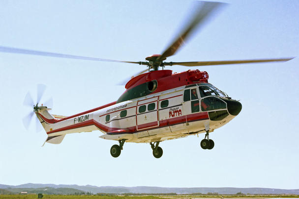 First flight of the AS332 Super Puma First flight of the AS332 Super Puma
