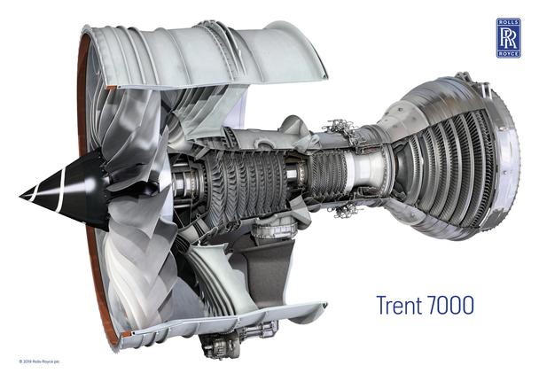 Trent 7000 cutaway - © Rolls-Royce plc