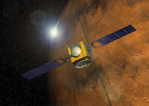 Mars Express heads for the Red Planet