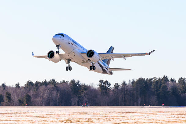 Newly launched ACJ TwoTwenty completes first flight