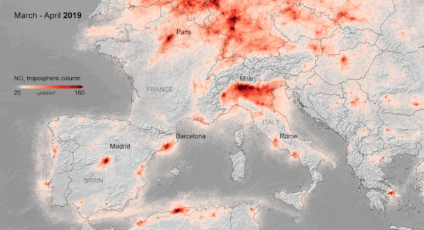 NO2_concentrations_over_Europe NO2_concentrations_over_Europe