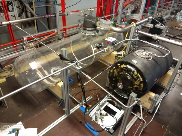 A321XLR water & waste system test rig A321XLR water & waste system test rig
