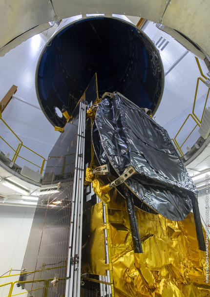 photo: MEASAT-3d encapsulation