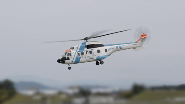 Nakanihon Air H215 first SAF helicopter flight in Japan