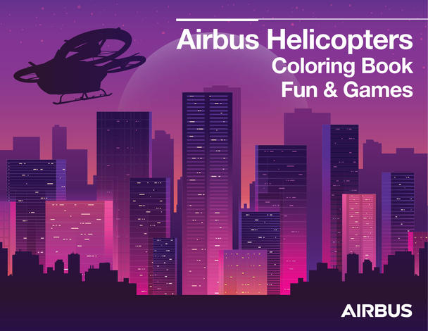 Airbus Helicopters Coloring Book Fun & Games
