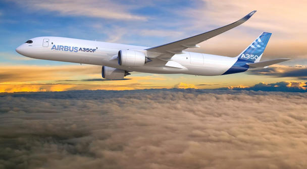 Airbus A350F - In-Flight