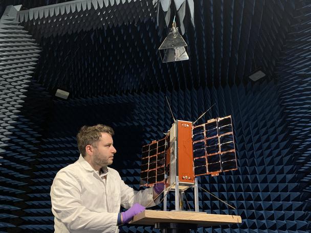 Prometheus 2 cubesat in Harwell Prometheus 2