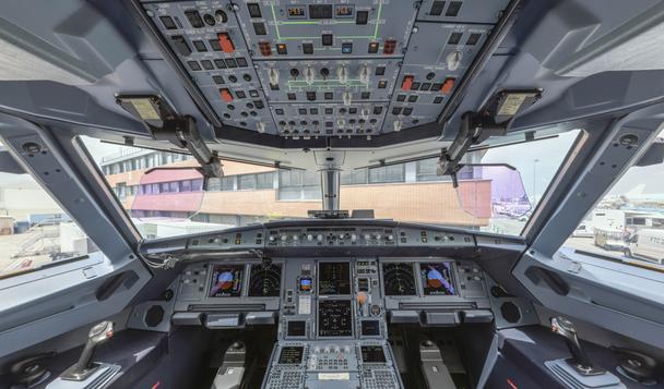 A321XLR MSN11000 cockpit
