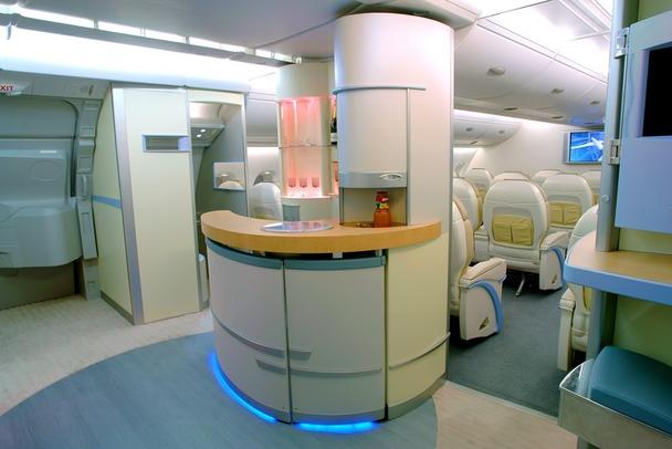 A380 msc cabin interior