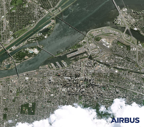 ICAO's Headquarters from space by Pléiade Neo - Copyright Airbus DS ICAO's Headquarters from space by Pléiade Neo - Copyright Airbus DS