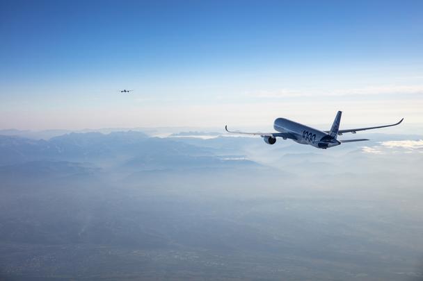 A350-1000 in flight
