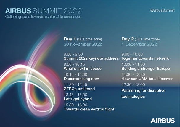 Airbus Summit Agenda