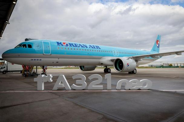 Korean Air first A321neo Korean Air first A321neo