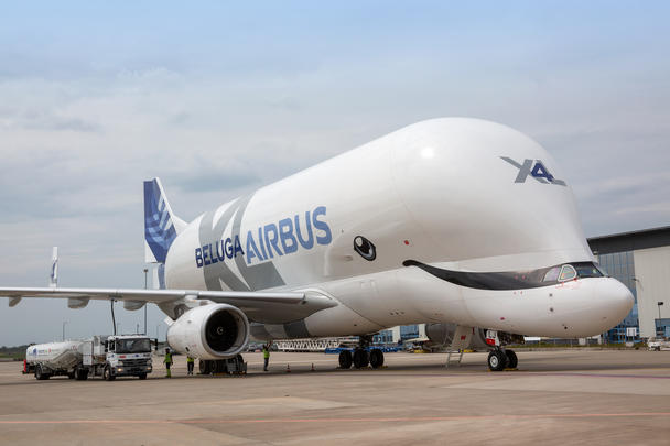 Beluga now flying with Sustainable Aviation Fuel (SAF) from Bremen airport
