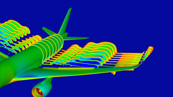 Aerodynamics aircraft design A350