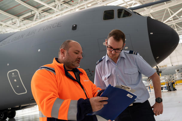 A400M Airbus employees customer