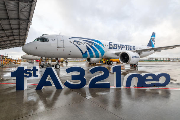 Egyptair takes delivery of its first A321neo Egyptair takes delivery of its first A321neo
