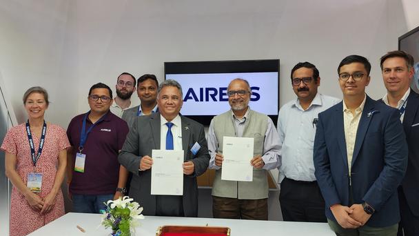 Airbus IISc MoU signing ceremony