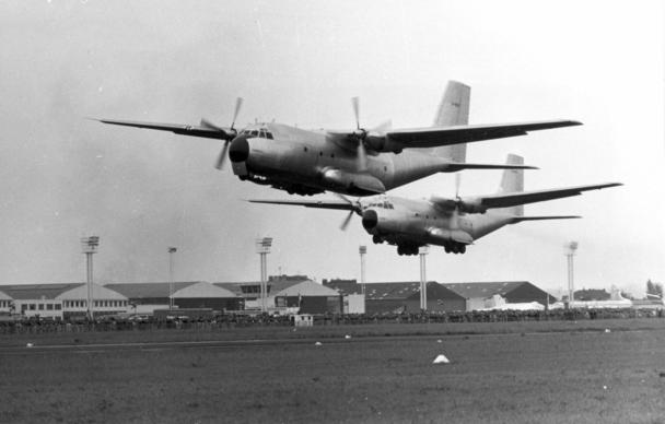 C160 Transall military cargo aircraft