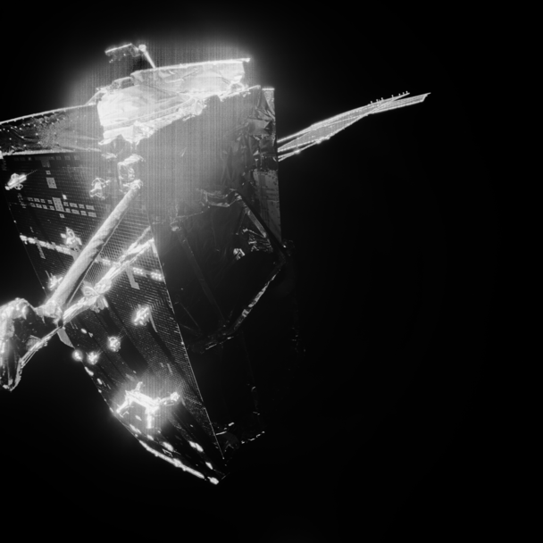 photo: HOTBIRD 13F selfie -plasmic thrusters HOTBIRD 13F selfie Thrusters