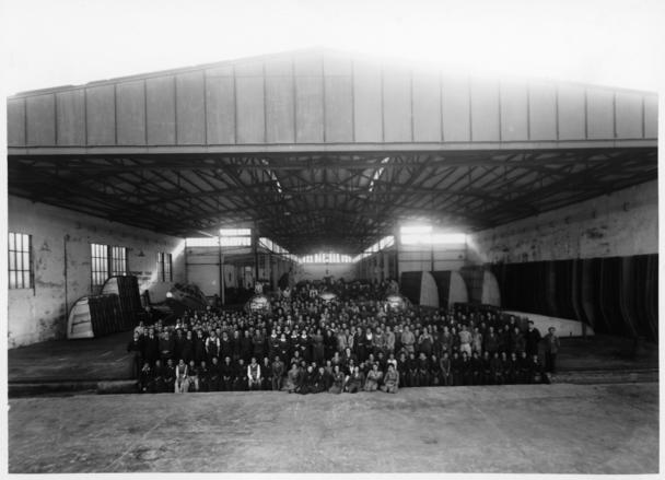 Old Puntales Factory, Cadiz, 1948