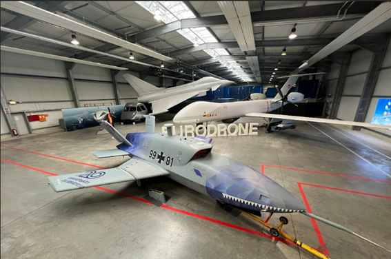 Barracuda Eurodrone hangar