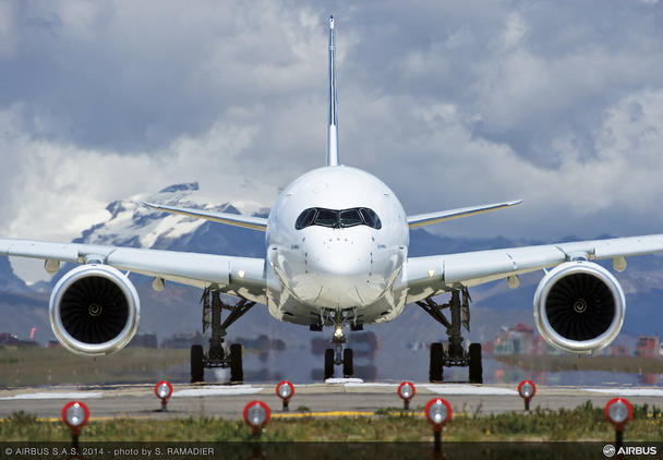 A350 at La Paz - Bolivia