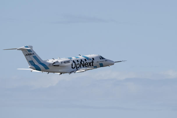 Airbus Upnext eXtra Performance Wing demonstrator First Flight Airbus UpNext on CESSNA Citation VII - demonstrator