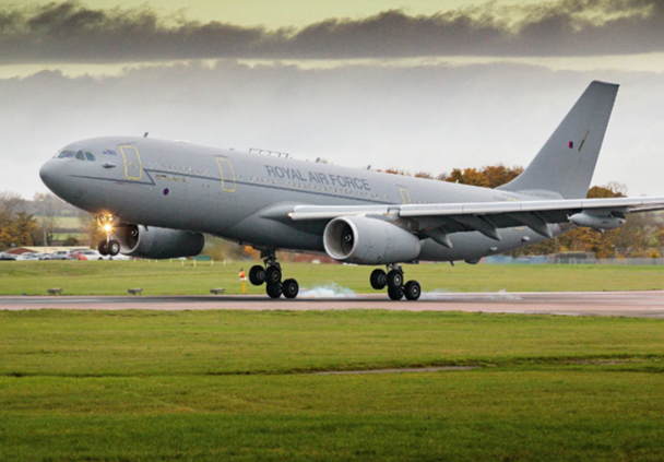 Airbus A330MRTT completes first SAF test flight on both engines Airbus A330MRTT completes first SAF test flight on both engines