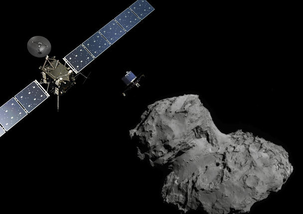 Rosetta at the Comet Rosetta at Comet