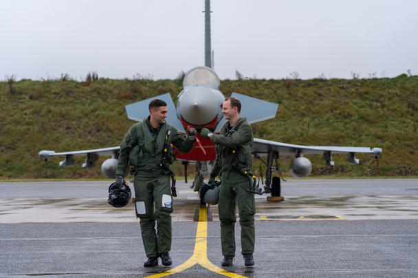 SP and DE EF secure Baltic skies