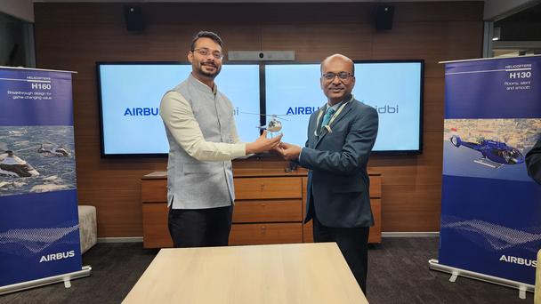 Airbus Helicopters and SIDBI MoU signing Airbus Helicopters and SIDBI MoU