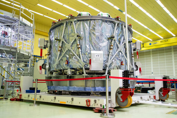 Picture: ESM-3 ready for shipment ESM-3 ready for shipment