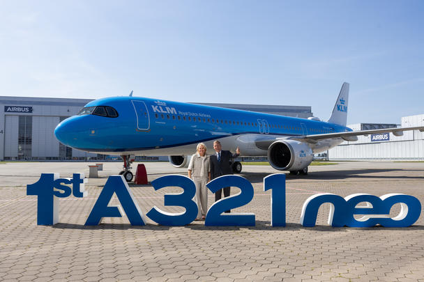 First A321neo delivery to KLM First A321neo delivery to KLM