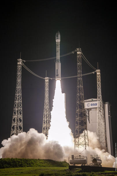 Vega launching Sentinel-2C into Space VV24 launch_Sentinel 2-C