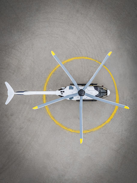 View from above Airbus H140