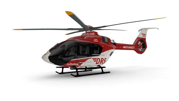 Digital rendering of DRF's Airbus H140 Digital rendering of DRFs Airbus H140