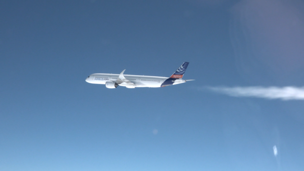 Contrails A350