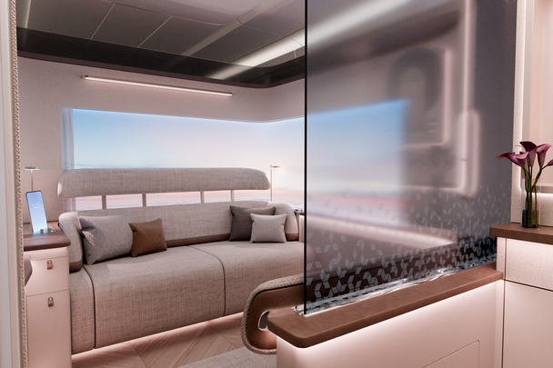 First Class Experience concept for A350-1000 First Class Experience concept for A350-1000