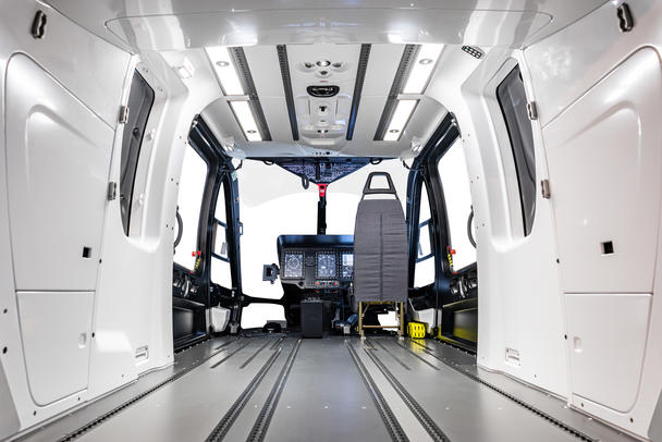 Airbus H140 cabin Airbus H140 cabin