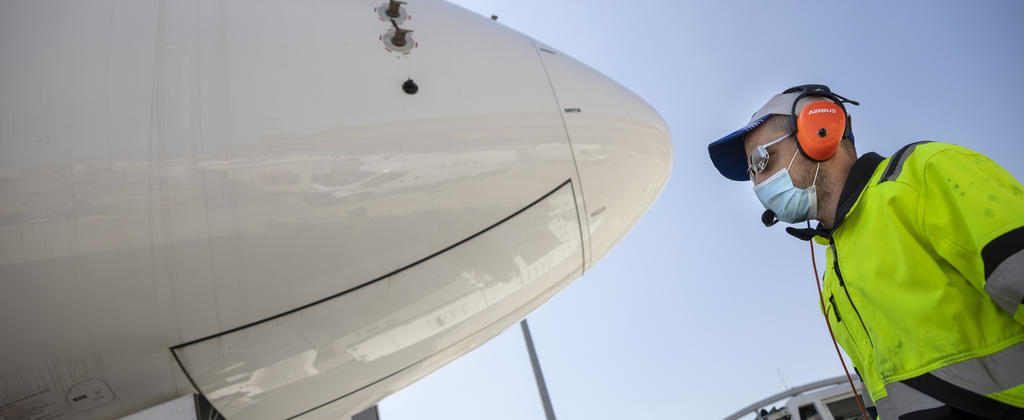 Product safety commercial aircraft header