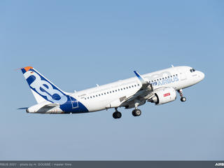 A319 SAF Flight