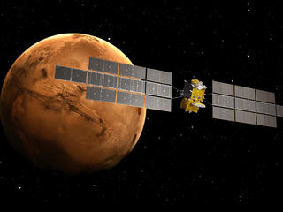 Artist view Mars Sample Return ERO