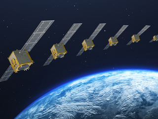 Artist view: Galileo Satellite batch in Orbit Galileo-Satellite-batch-in-Orbit
