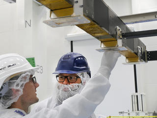Picture: separation mechanism Sentinel-1C radar beams