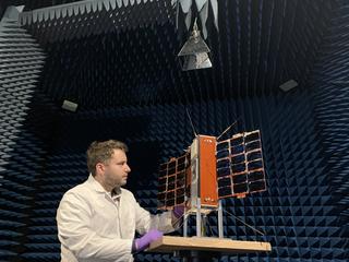 Prometheus 2 cubesat in Harwell Prometheus 2
