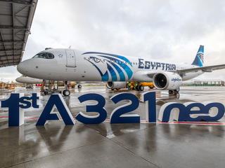 Egyptair takes delivery of its first A321neo