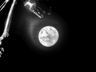 picture: HOTBIRD 13F Earth view HOTBIRD 13F selfie Earth