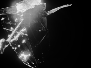 photo: HOTBIRD 13F selfie -plasmic thrusters HOTBIRD 13F selfie Thrusters